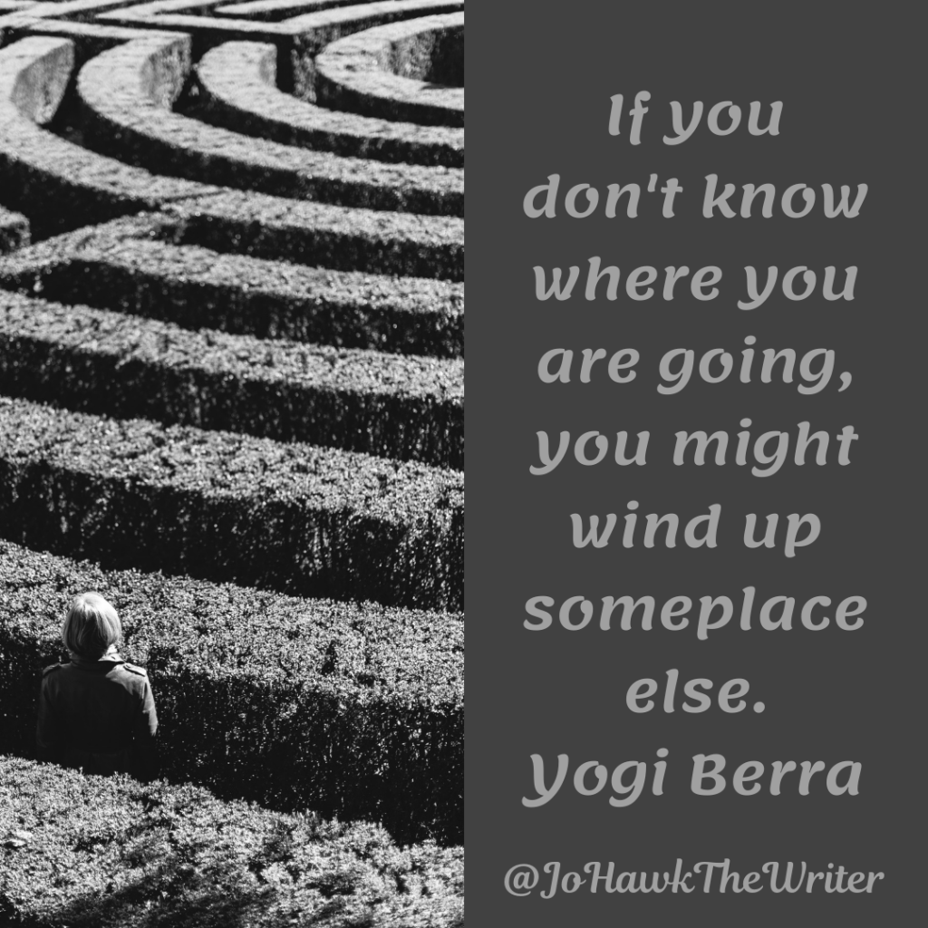 If you don't know where you are going, you might wind up someplace else. Yogi Berra
